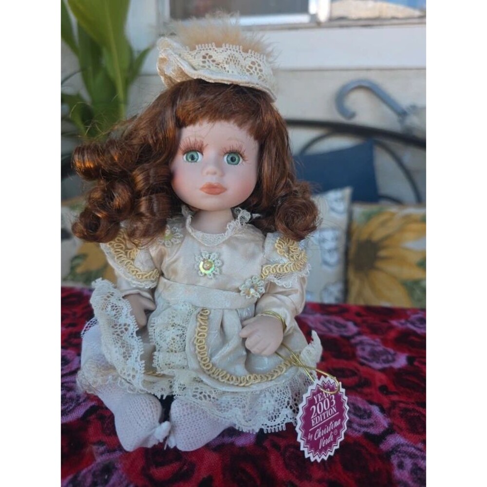 Year 2003 Edition by Christina Verdi Porcelain Collector Doll